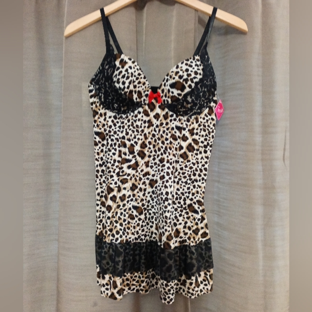 🆕 | Fantasy | Cheetah Print Lingerie | M/L